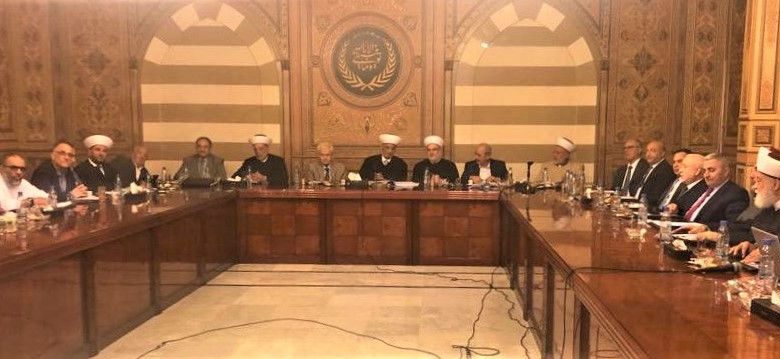 بيان الجلسة الدورية للمجلس الشرعي الإسلامي الأعلى